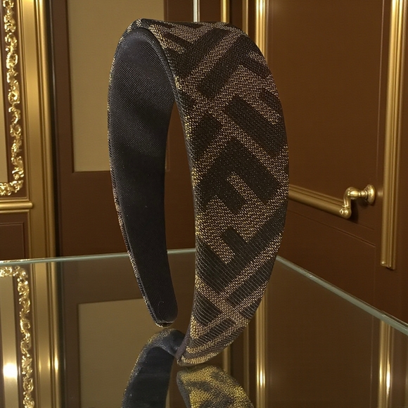 Black And Tan Icon Headband - Picture 4 of 5